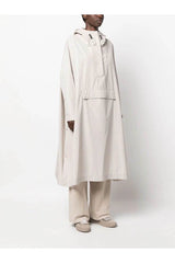 Women's Light Grey Hooded Jacket