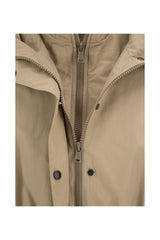 Women's Hazelnut Cropped Drawstring Jacket