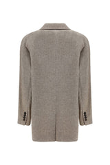 Women's Sand Wool Relaxed Jacket