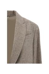 Women's Sand Wool Relaxed Jacket