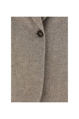 Women's Sand Wool Relaxed Jacket