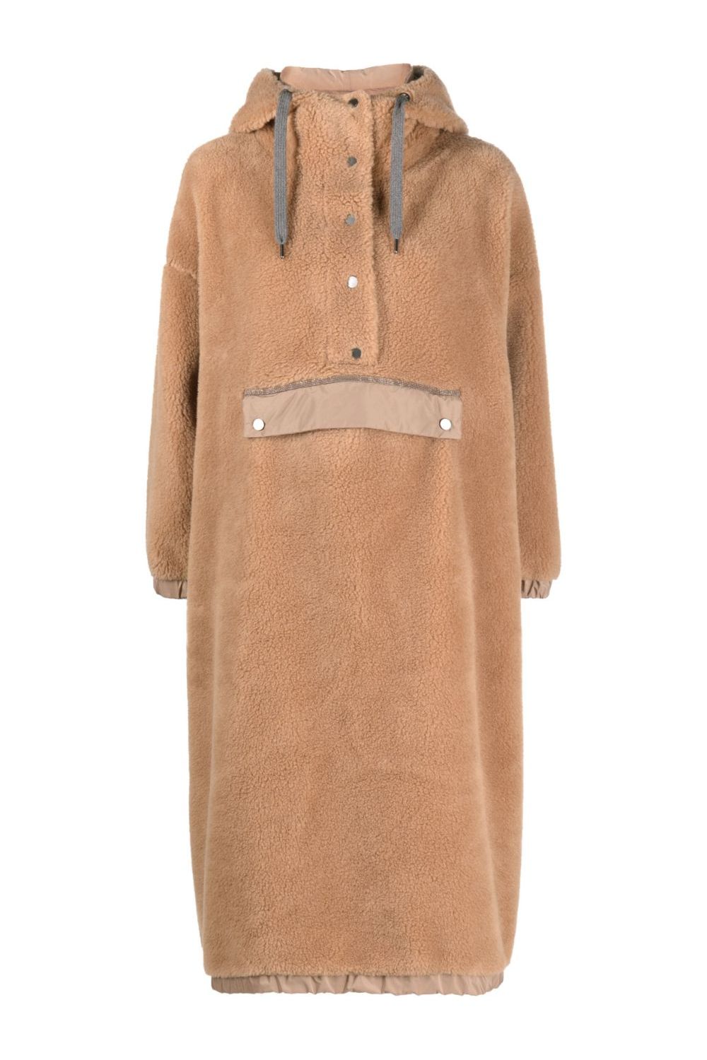 Women's Camel Oversized Wool Jacket