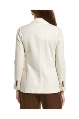 Women's Off White Tailored Jacket