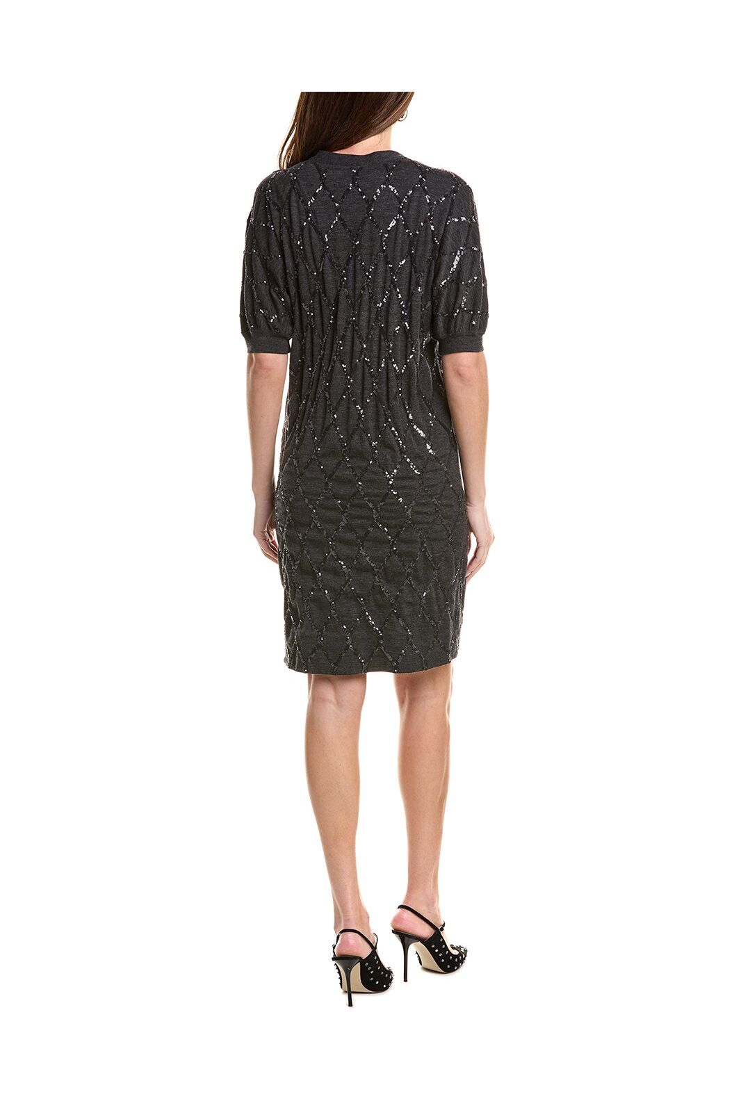 Women's Dark Grey Knit Dress