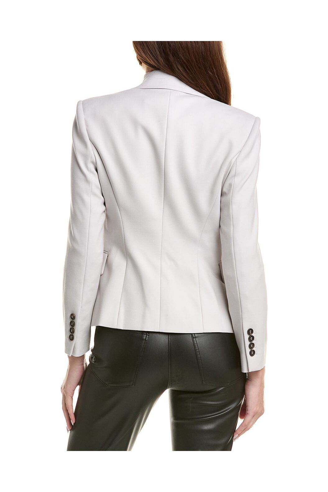 Women's Off White Wool Blazer