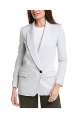 Women's Light Grey Tailored Blazer