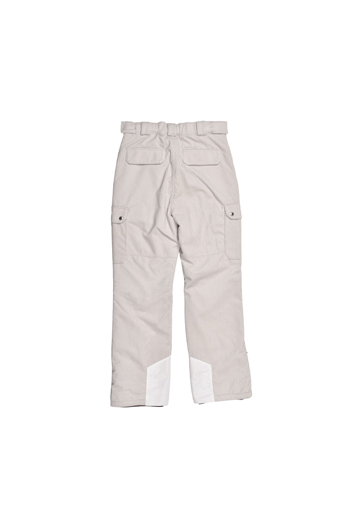 Men's Light Grey Corduroy Trousers