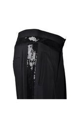 Women's Black Wool Tailored Suit