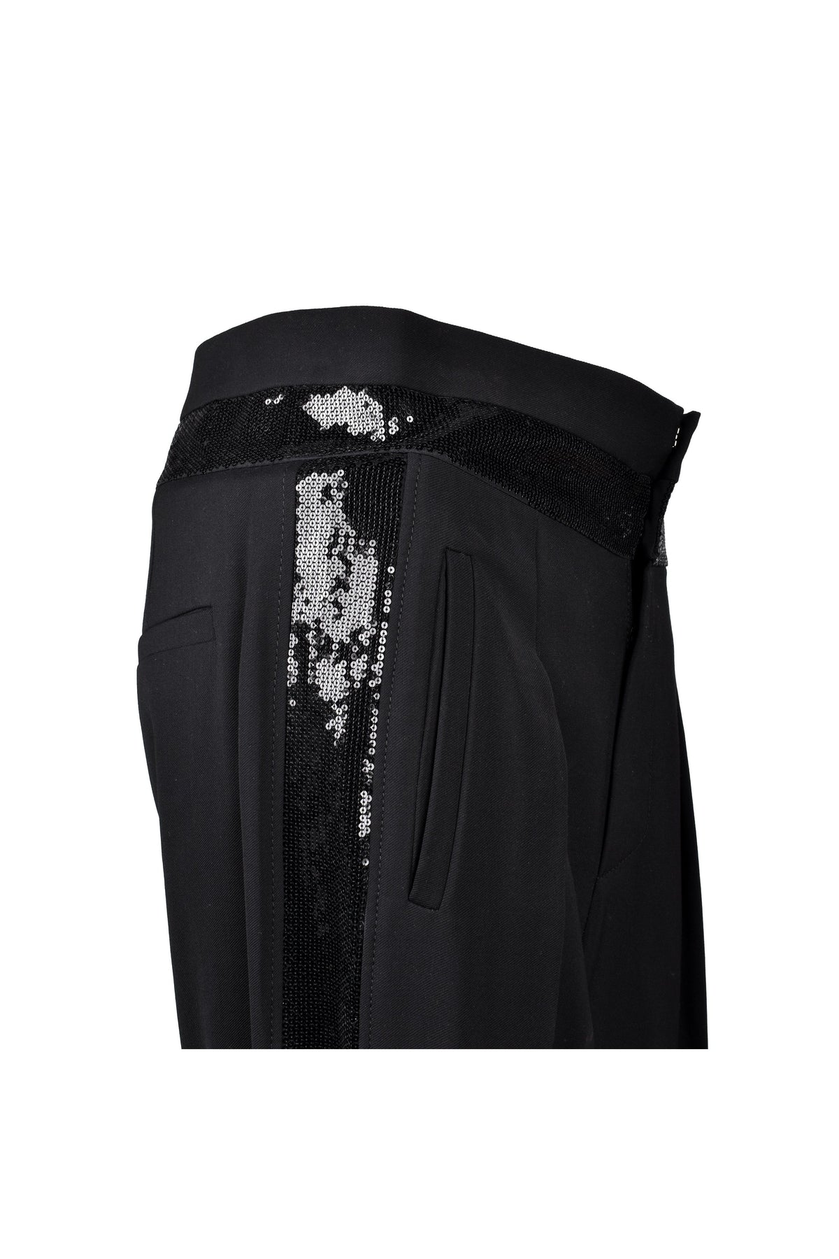 Women's Black Wool Tailored Suit