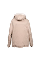Men's Sand Quilted Parka Jacket
