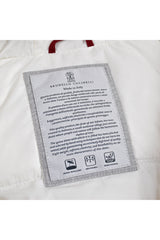 Men's Sand Quilted Parka Jacket