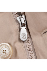 Men's Sand Quilted Parka Jacket