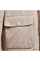 Men's Sand Quilted Parka Jacket