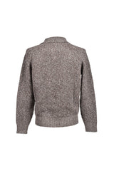 Men's Brown Cashmere Knit Sweater