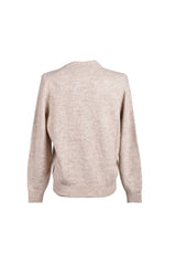 Men's Sand Wool Blend Cardigan Sweater