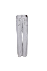 Women's Light Grey Retro Trousers