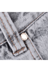 Women's Light Grey Retro Trousers