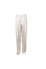 Women's Cream Tailored Trousers