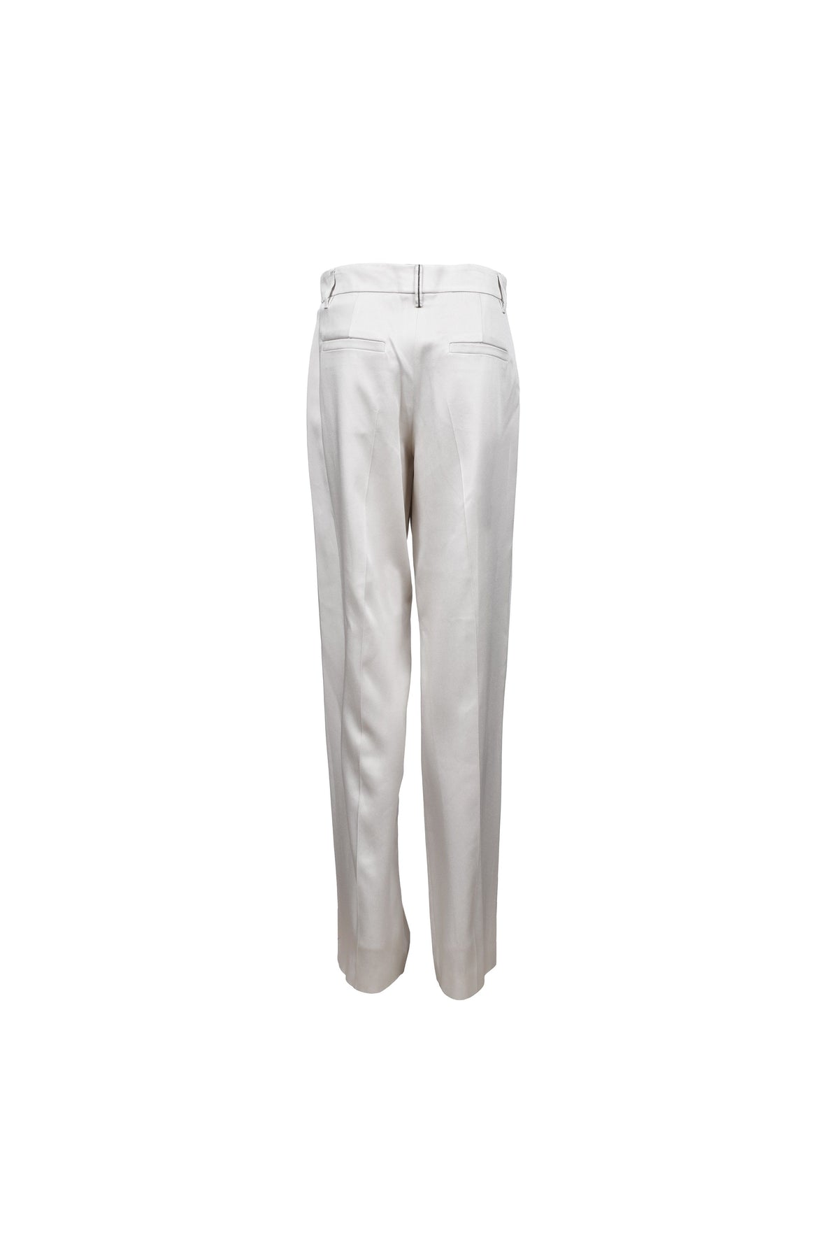 Women's Cream Tailored Trousers