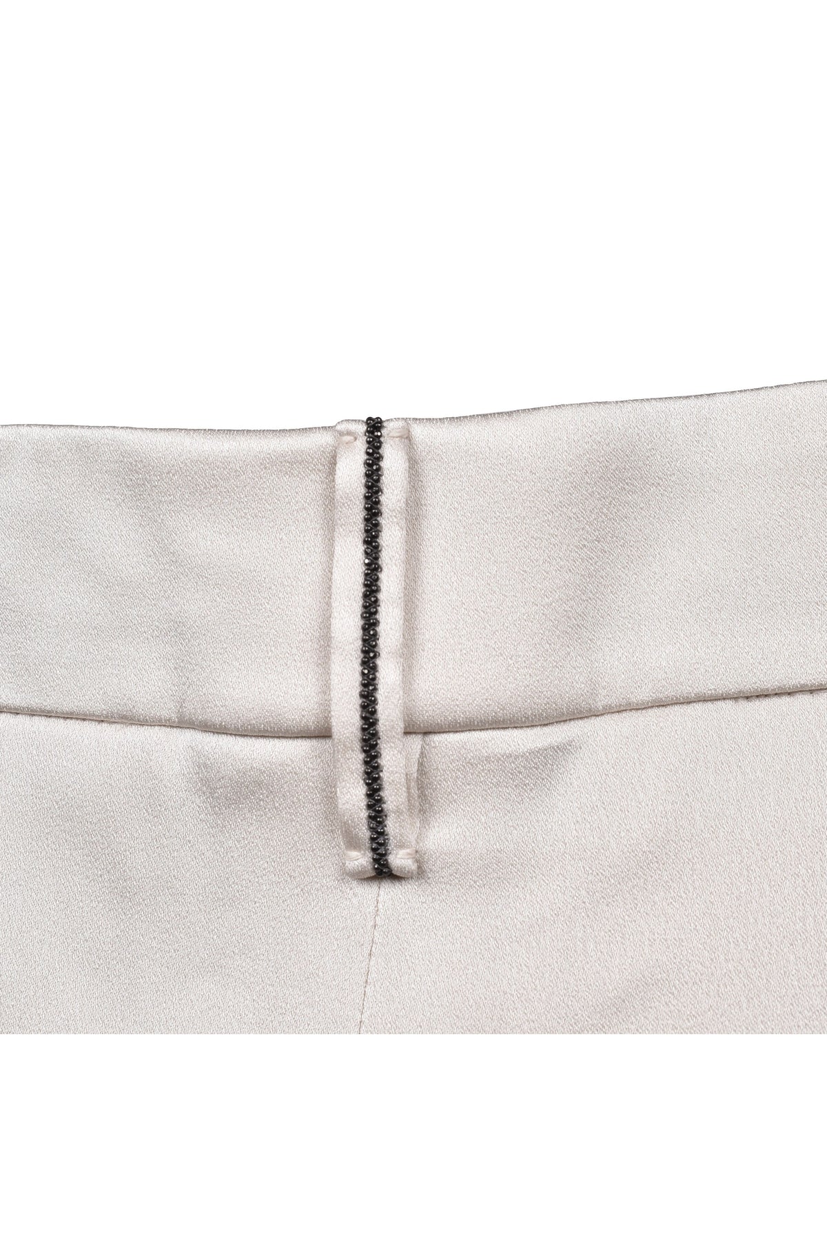 Women's Cream Tailored Trousers
