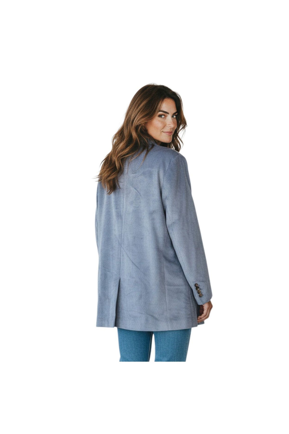 Women's Light Blue Tailored Blazer