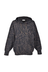 Women's Black Cashmere Blend Hoodie