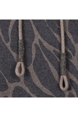 Women's Black Cashmere Blend Hoodie