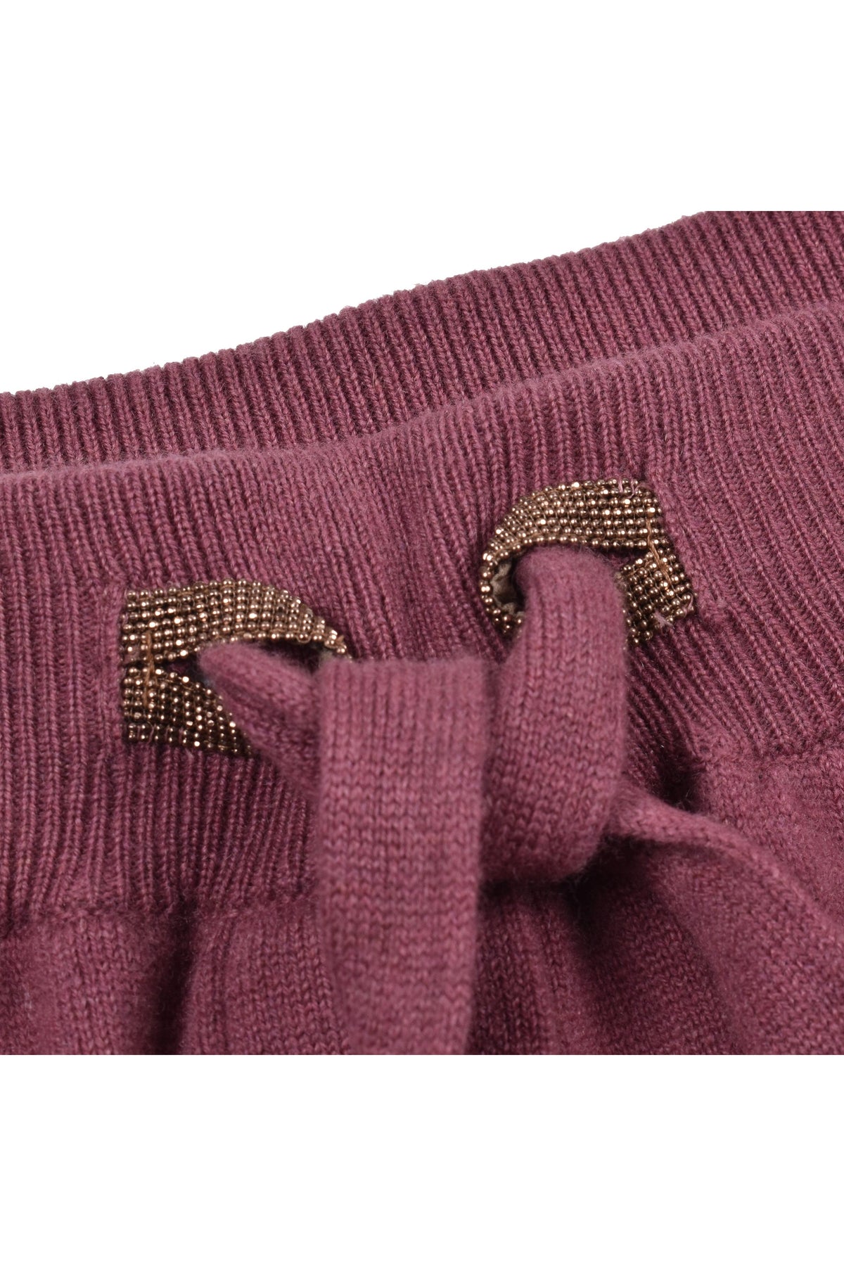 Women's Berry Cashmere Jogger Trousers