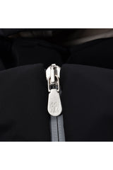 Men's Black Quilted Bomber Jacket