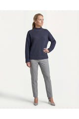 Women's Dark Blue Cashmere Sweater
