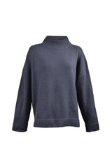 Women's Dark Blue Cashmere Sweater