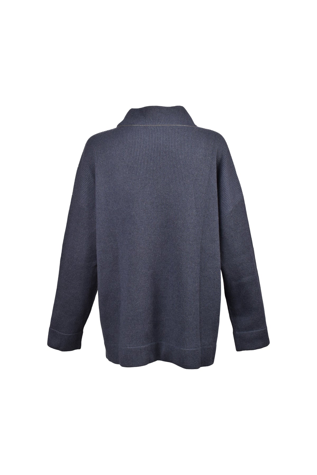 Women's Dark Blue Cashmere Sweater