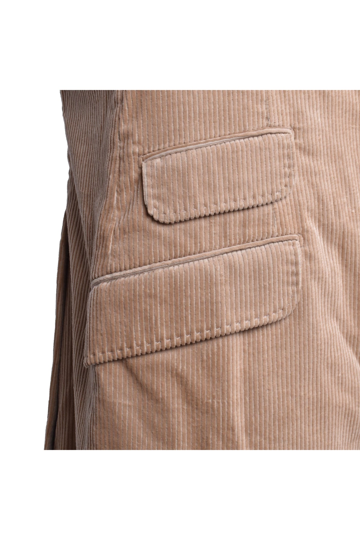 Men's Camel Cotton Corduroy Suit