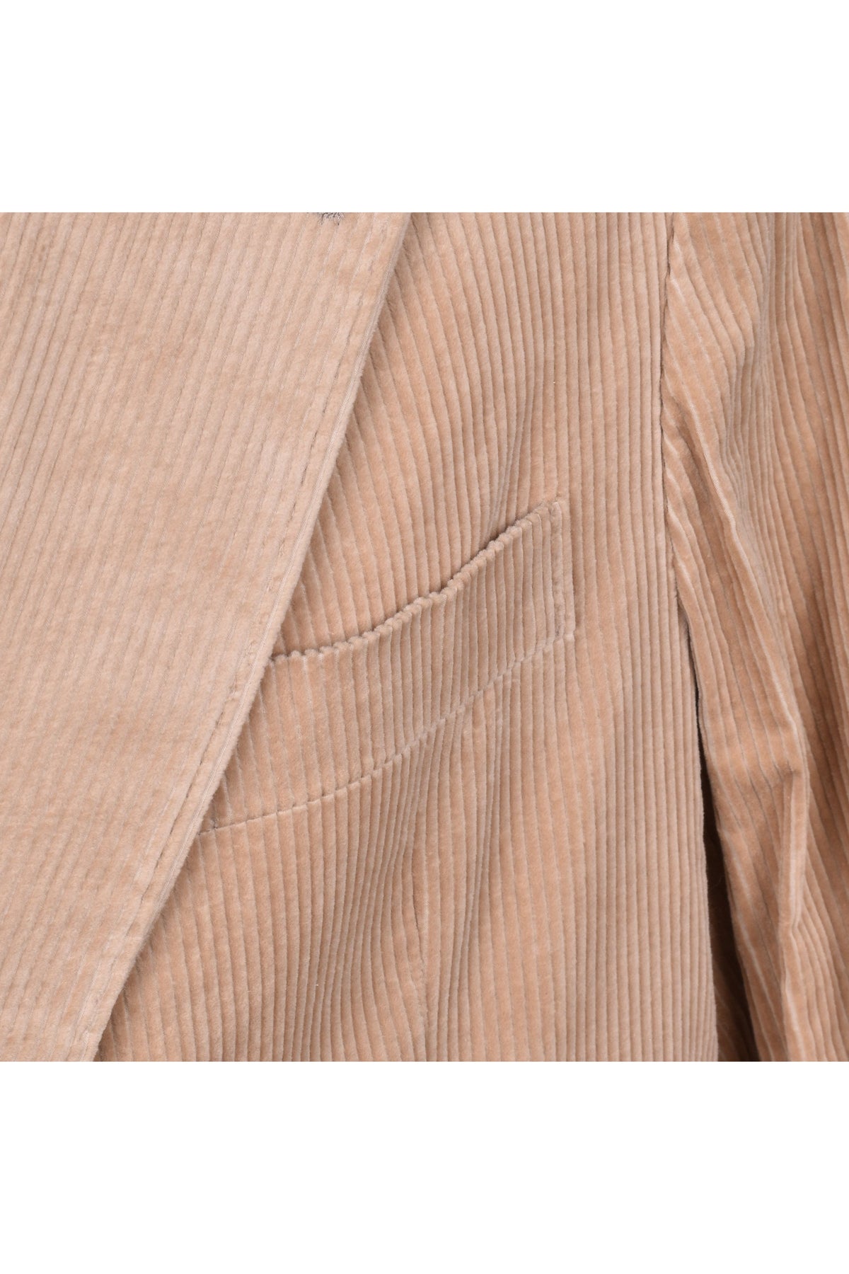 Men's Camel Cotton Corduroy Suit