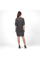 Women's Dark Grey Cashmere Knit Suit