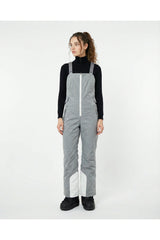 Women's Light Grey Wool Ski Suit