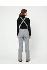 Women's Light Grey Wool Ski Suit