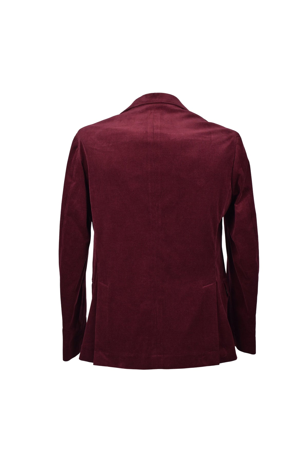 Men's Burgundy Wool Cashmere Blazer