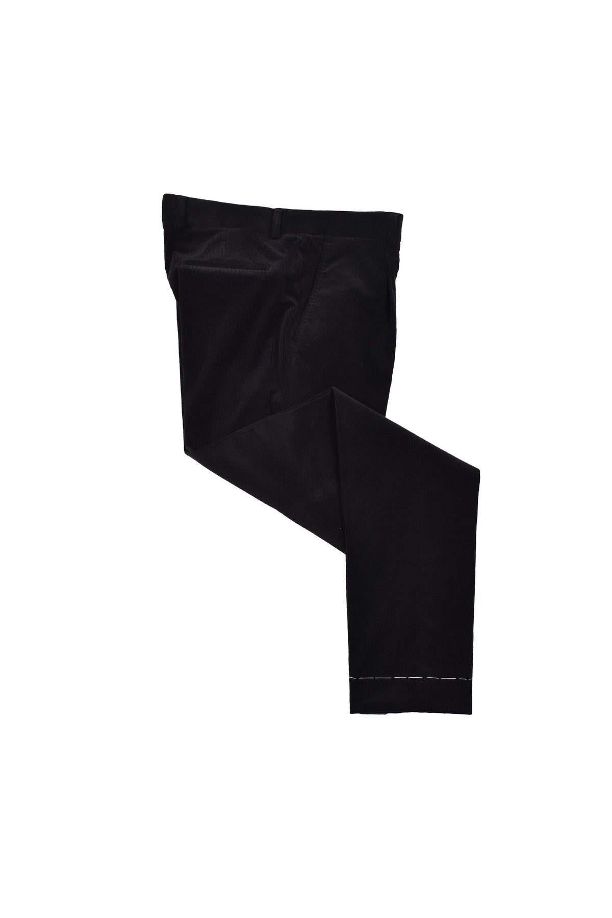 Men's Black Wool Double Breasted Suit