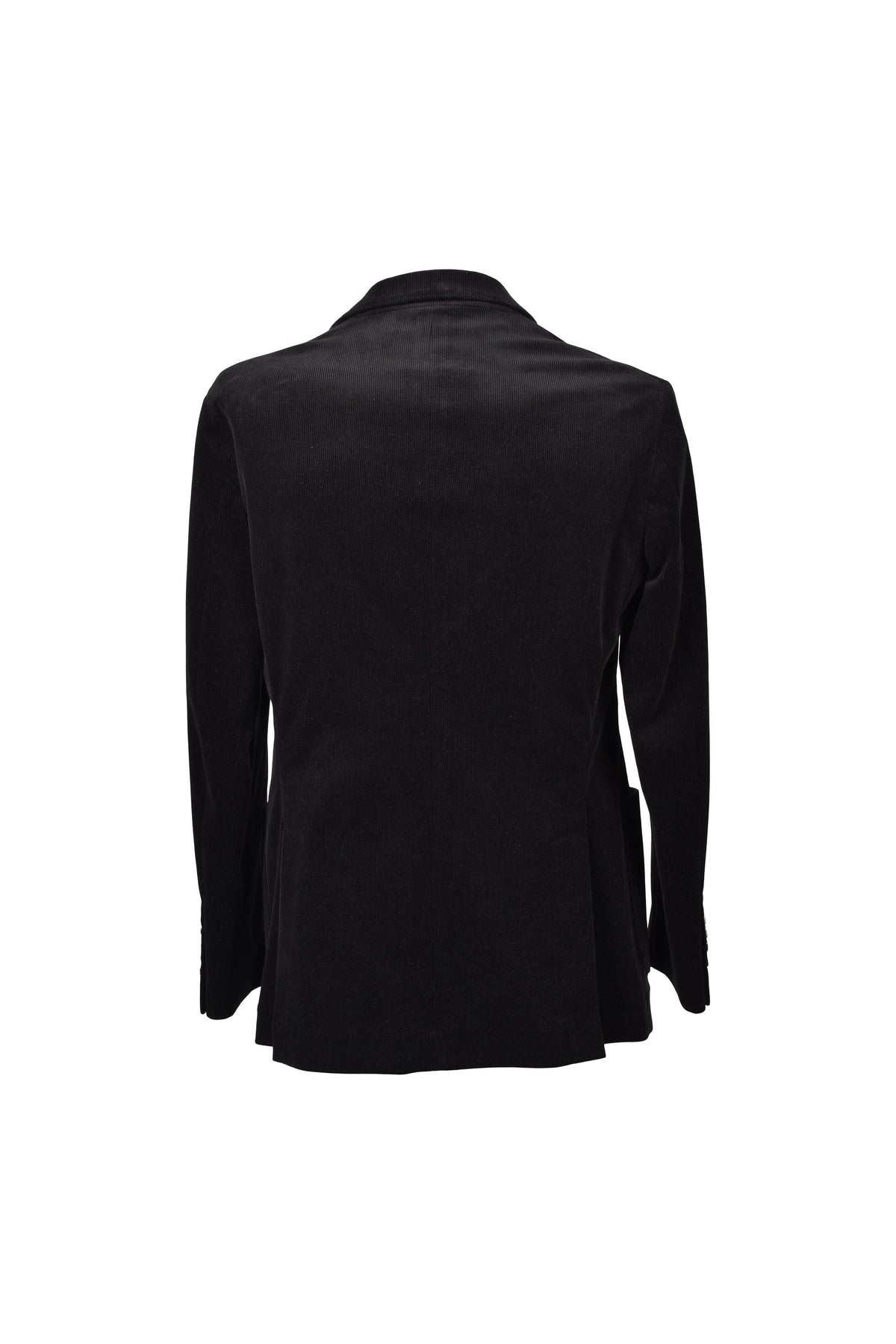 Men's Black Wool Double Breasted Suit