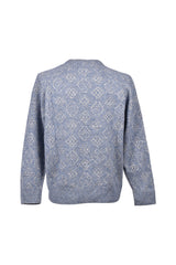 Men's Light Blue Wool Sweater
