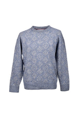 Men's Light Blue Wool Sweater