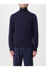 Men's Navy Cashmere Turtleneck Sweater