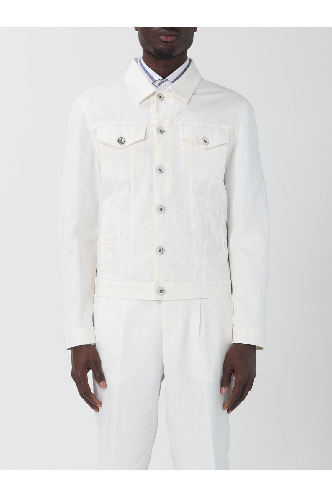 Men's Off White Tailored Jacket