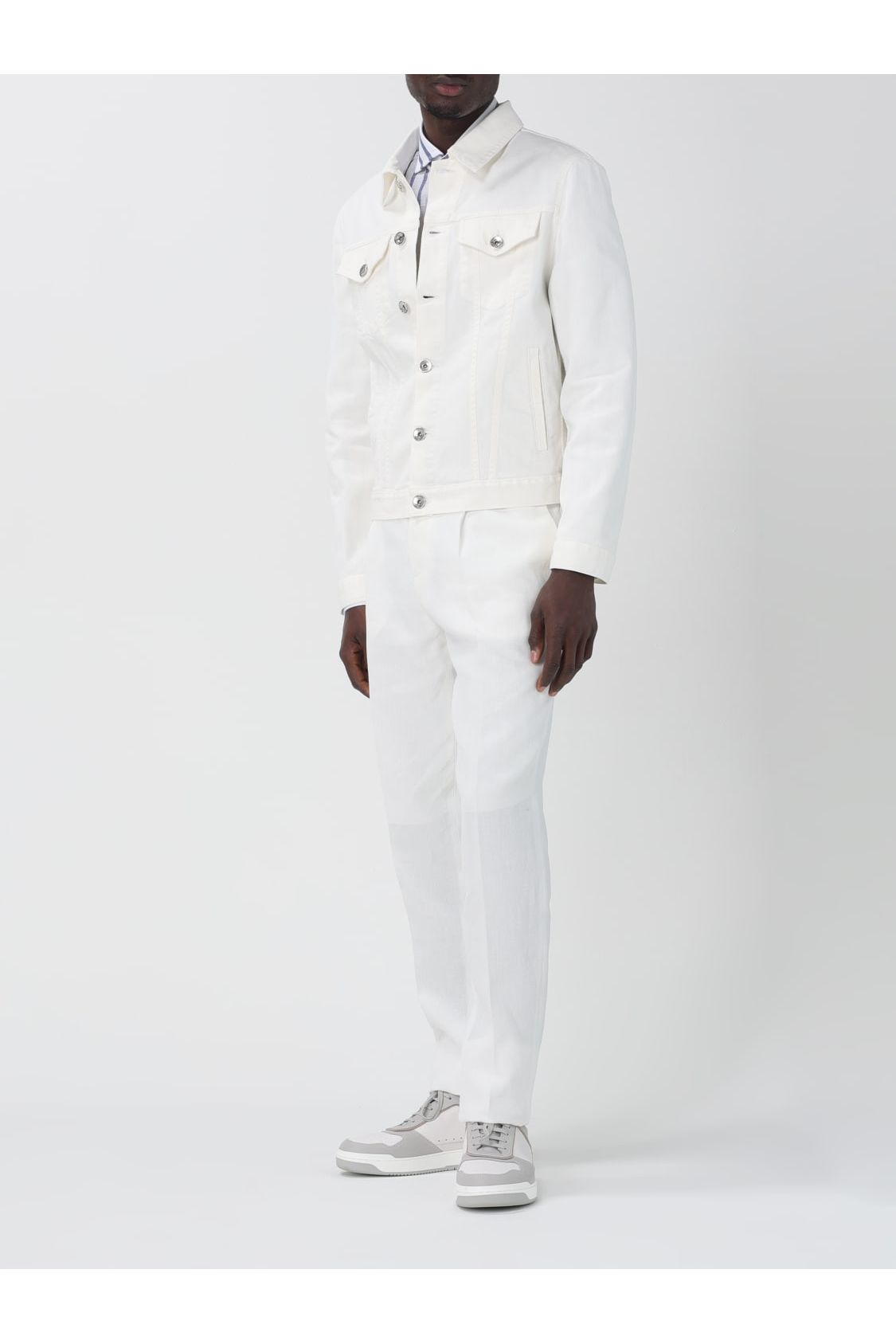 Men's Off White Tailored Jacket