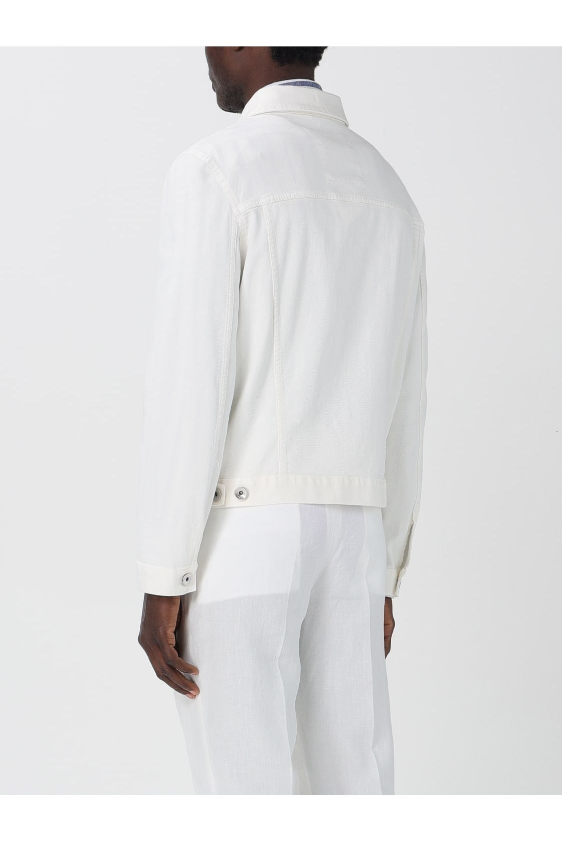 Men's Off White Tailored Jacket