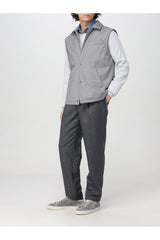 Brunello Cucinelli Men's Light Grey Wool Jacket