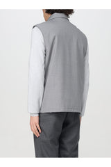 Brunello Cucinelli Men's Light Grey Wool Jacket