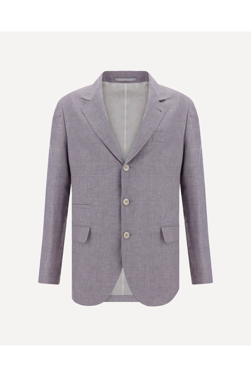 Men's Lavender Wool Linen Blazer