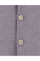 Men's Lavender Wool Linen Blazer